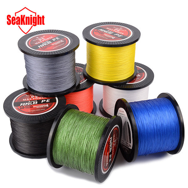 1000M SeaKnight Tri-Poseidon Series Braid Wire PE Braided Fishing Line Braided Line 8-60LB - GhillieSuitShop